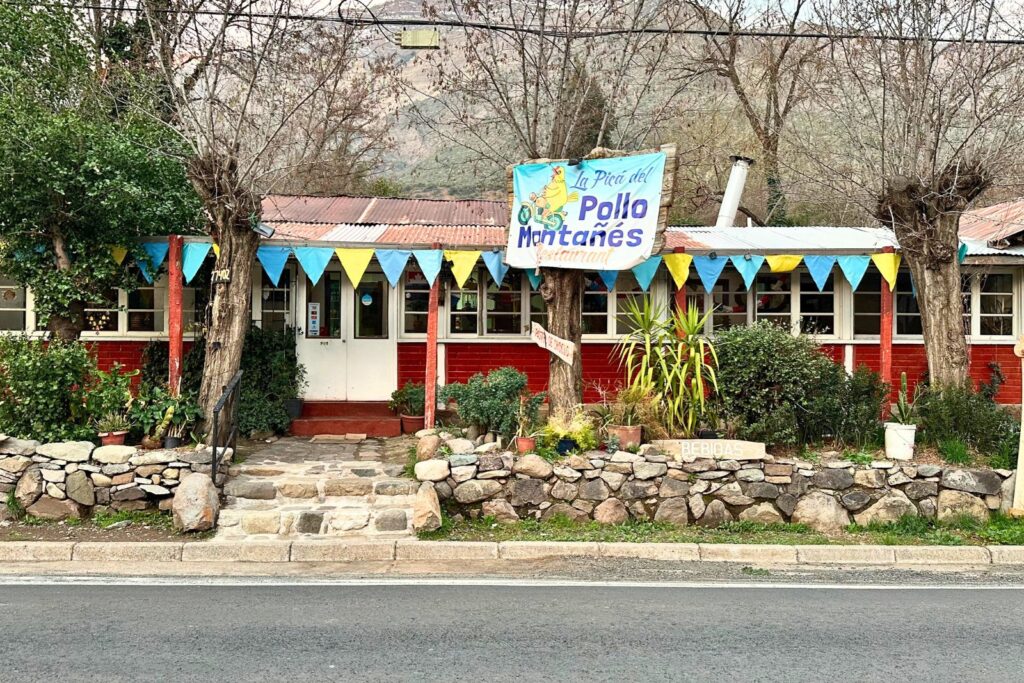 Escapadas Cajón del Maipo, La Picá del Pollo Montañes, el Melocotón, Cajón del Maipo 1