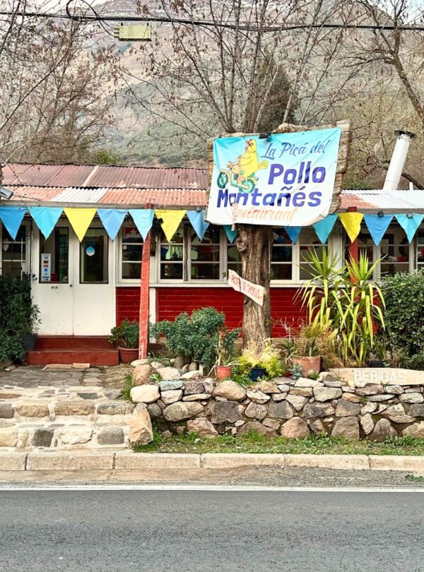 Escapadas Cajón del Maipo, La Picá del Pollo Montañes, el Melocotón, Cajón del Maipo 1