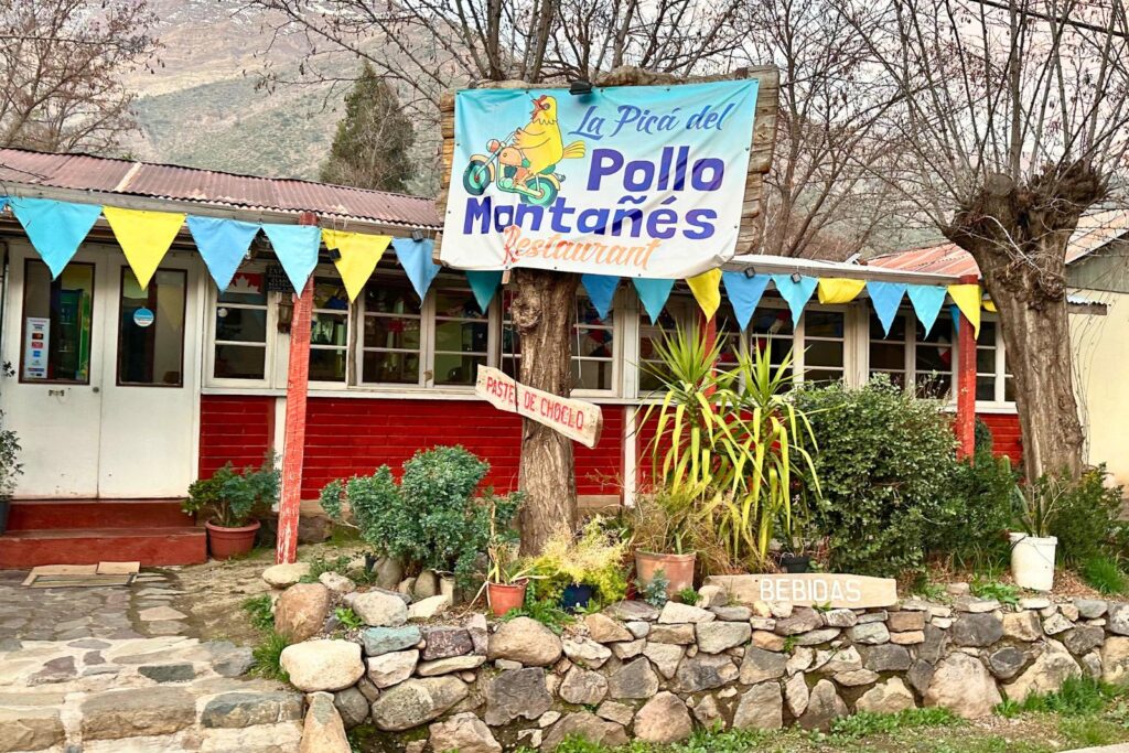 Escapadas Cajón del Maipo, La Picá del Pollo Montañes, el Melocotón, Cajón del Maipo 2