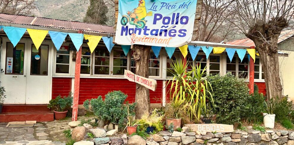 Escapadas Cajón del Maipo, La Picá del Pollo Montañes, el Melocotón, Cajón del Maipo 2
